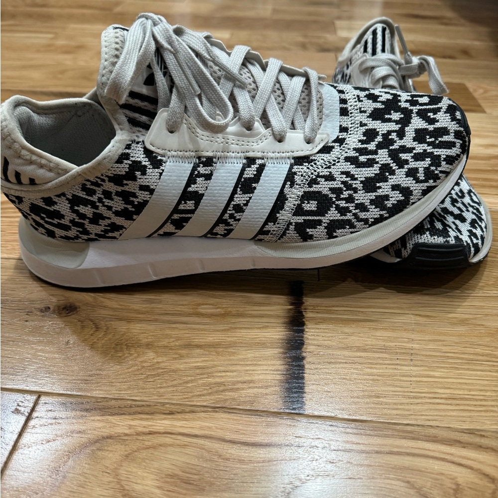 Adidas leopard print sneakers